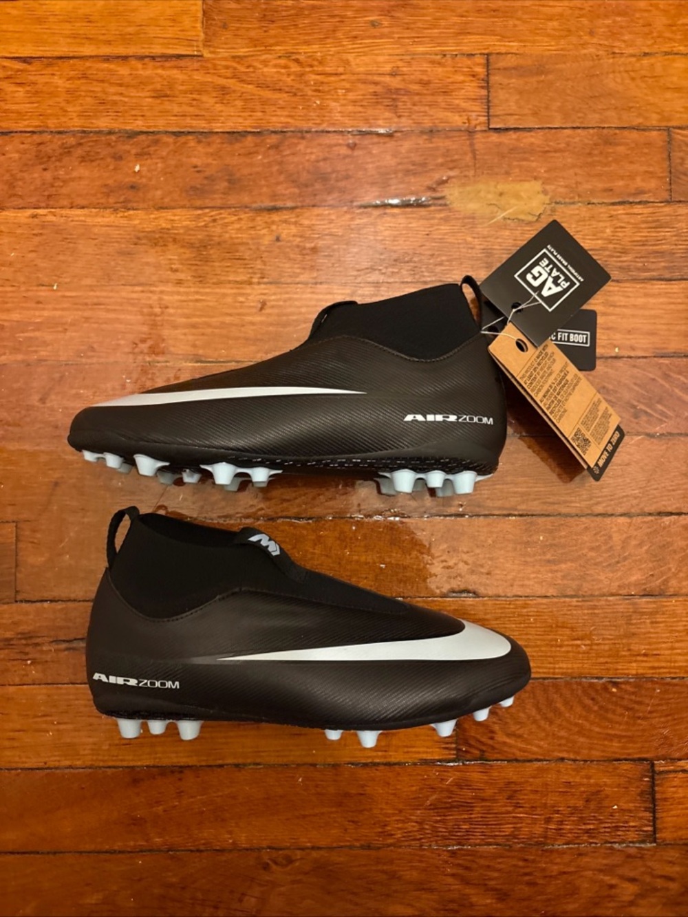 Youth big kids Nike Mercurial Air Zoom Soccer Cleats size 6